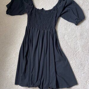 J. Crew 100% Cotton Milk Maid Puffy Sleeves Short Dress Size XS